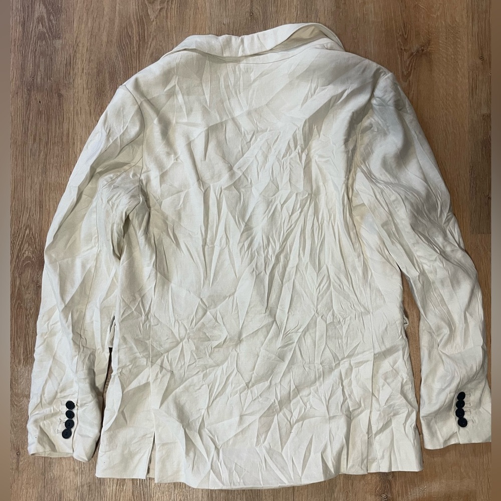 Anthropologie Tessie Blazer by Maeve: Linen Edition - Picture 10 of 12